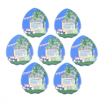 Cellulose Acetate(Resin) Pendants