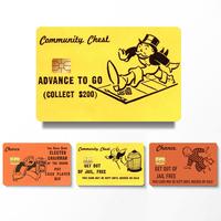 Creative Credit Card Skin Sticker, 4 Counts/set Ultra-thin Waterproof Scratch Resistant Credit Card Skin Sticker, Personalize...