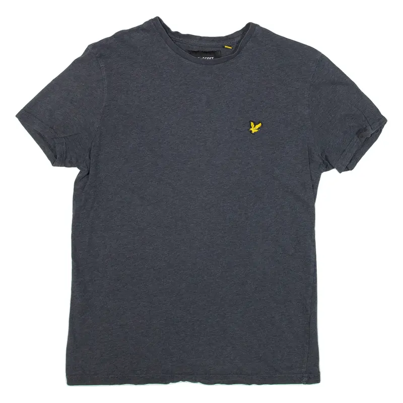 LYLE & SCOTT Mens T-Shirt Blue M