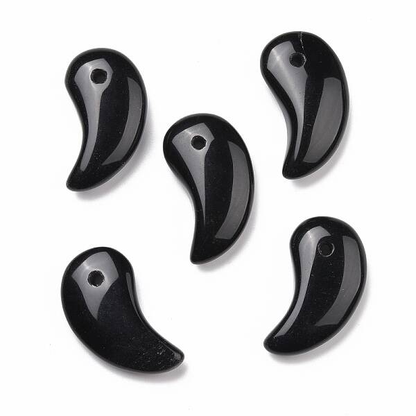 Natural Obsidian Pendants