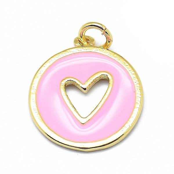 Brass Enamel Pendants