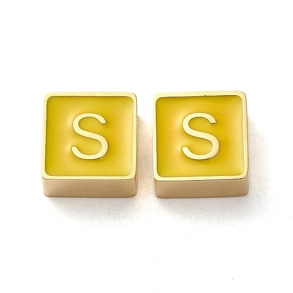 304 Stainless Steel Enamel Beads