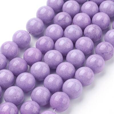 Natural Mashan Jade Round Beads Strands