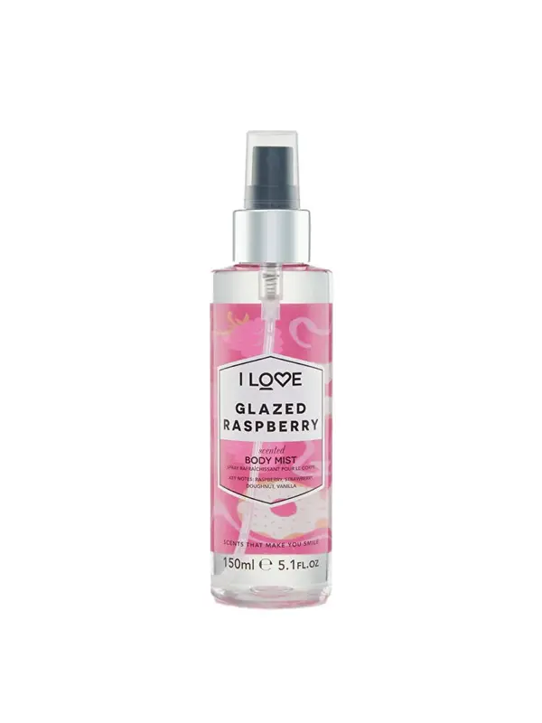 I Love, Signature Collection, Spray Spray, Frosted Raspberry, All Over Body, 165ml