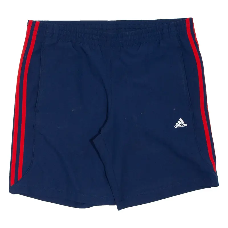 ADIDAS Mesh Lining Mens Swimming Shorts Blue Relaxed S W36