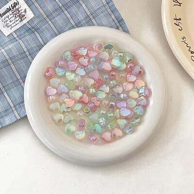 Transparent UV Plating Acrylic Beads