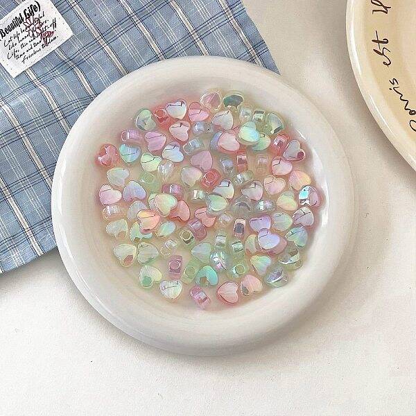 Transparent UV Plating Acrylic Beads