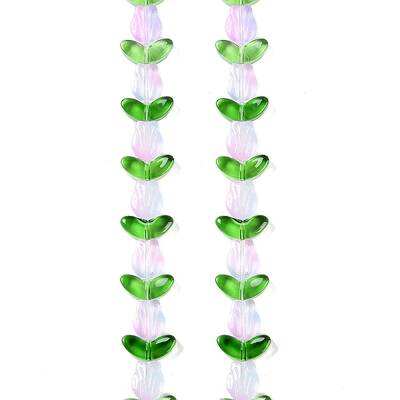 Transparent Glass Bead Strands