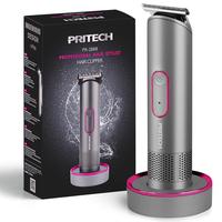 PRITECH Bikini Trimmer for Women - Rechargeable Pubic Hair Trimmer for Sensitive Skin, Wet & Dry Use, Pain-Free Electric Razo...
