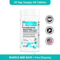 【Crazy Viral】DrBioCare Collagen Peptide，Vitamin & Mineral, Contains Vitamin d3, Vitamin C, Probiotics,Vitamin E, Vitami...