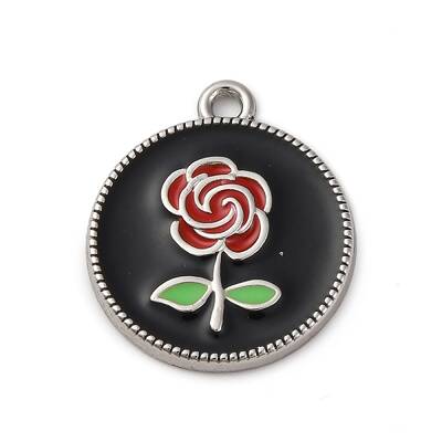 Alloy Enamel Pendants