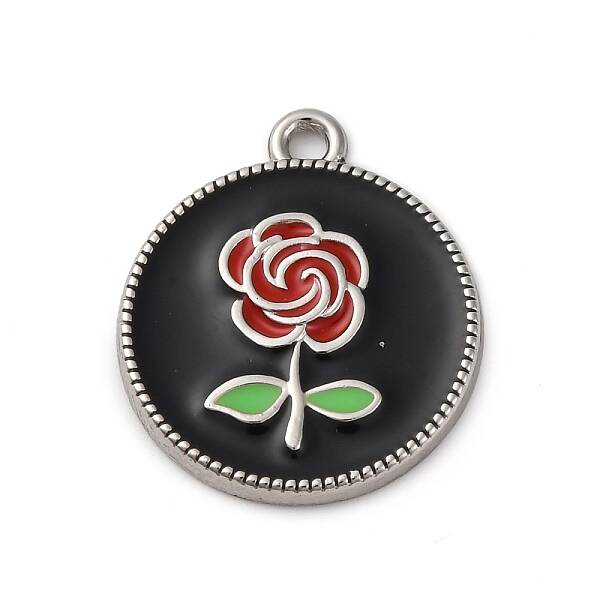 Alloy Enamel Pendants