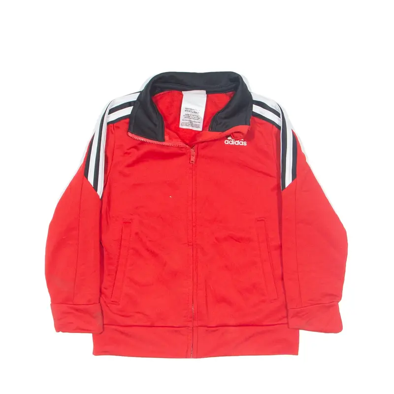 ADIDAS Track Jacket Red Boys 4 Years