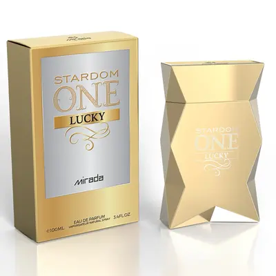 Mirada Stardom One Lucky 3.4 oz (100 ML) Eau de Parfum Spray Cologne for Men fragrance