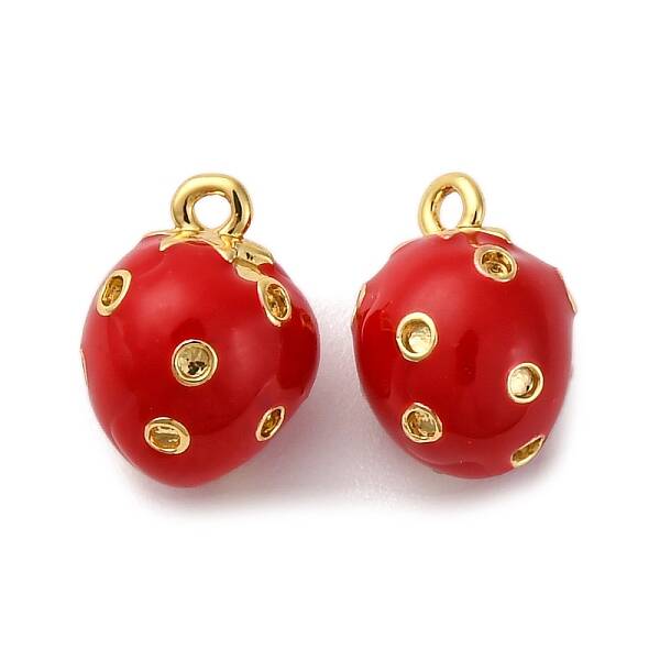 Brass Enamel Charms