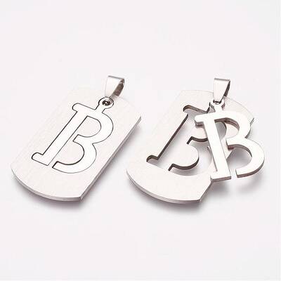 Non-Tarnish 304 Stainless Steel Split Pendants