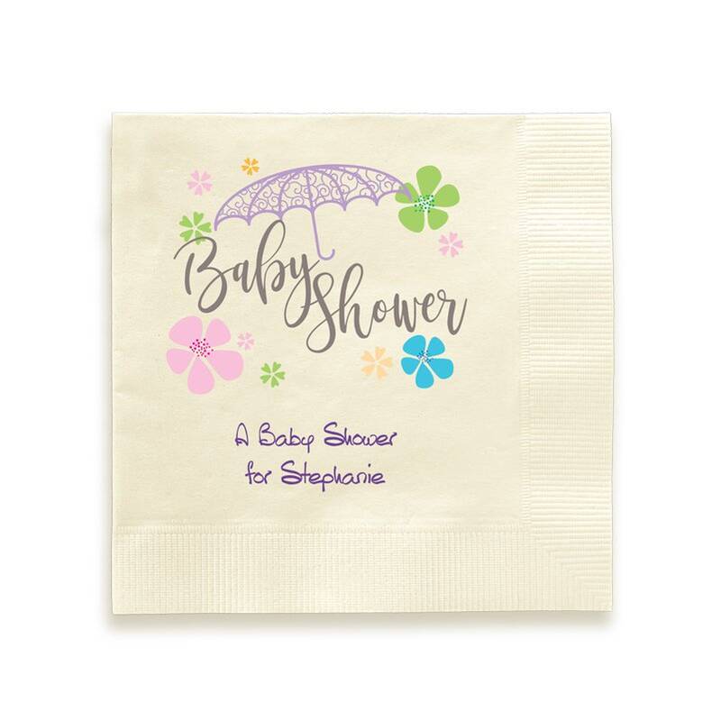 Baby Shower Napkin - Printed