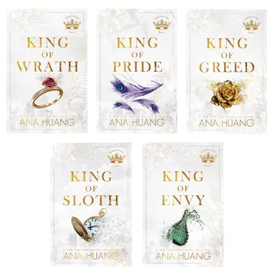 Kings of Sin by Ana Huang (6 Book Novel Series) : King of Wrath , King of Pride , King of Greed , King of Sloth, King of Envy...