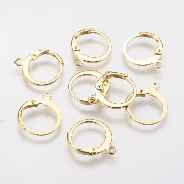 304 Stainless Steel Leverback Earring Findings