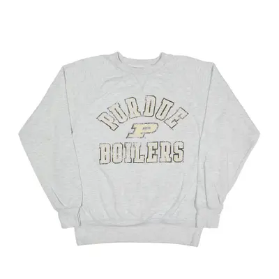 KA KNIGHTS APPAREL Purdue Boilers USA Sweatshirt Grey Mens M