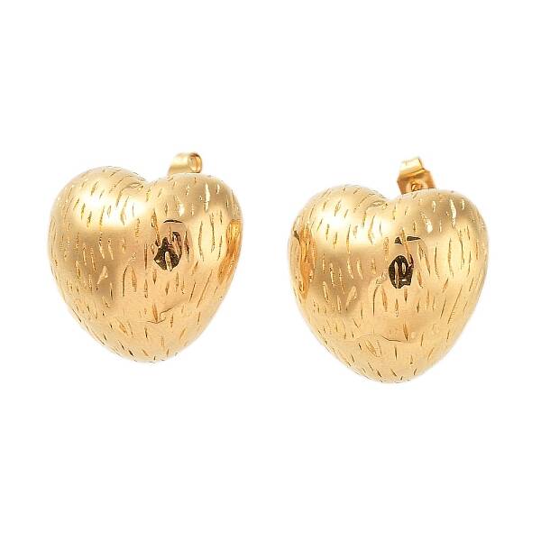 PVD Vacuum Plating 304 Stainless Steel Stud Earrings for Women