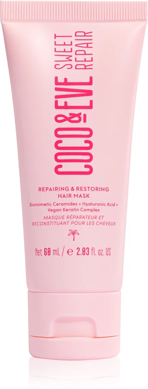 Coco & Eve Sweet Repairing & Restoring Intense Mask For Stronger And Shinier Hair 60 Ml