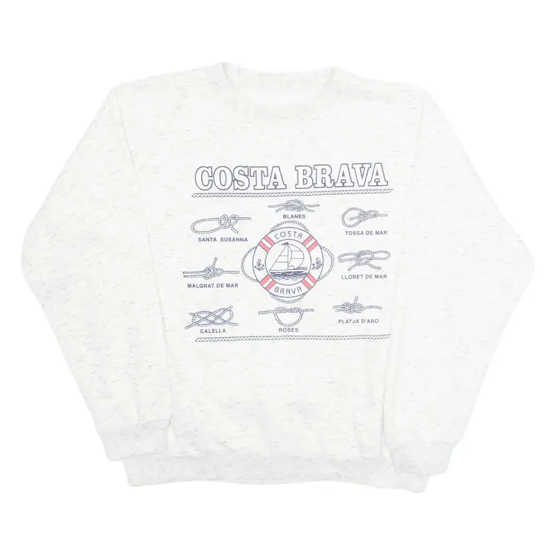 Costa Brava Mens Sweatshirt Grey M