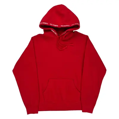 Supreme 2018 Supreme Hoodie - Medium Red Cotton