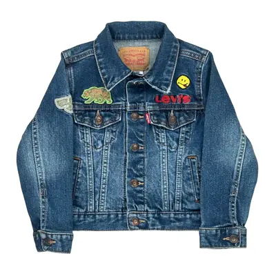 Age 3 Levis Denim Jacket - 3XS Blue Cotton
