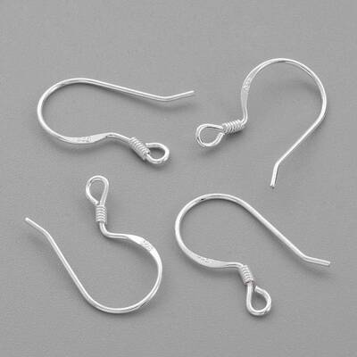 Sterling Silver Earring Hooks