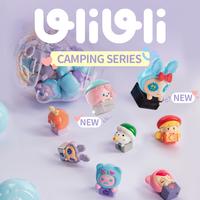[FINDING UNICORN] Camping Series Uli Uli Blind Box (4 Pcs/Single Box) Cute Figures Desktop Ornament Collectible Toys Birthday...