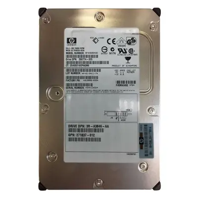 BF03685A35 HP 36.4GB Ultra-320 SCSI 15000 3.5-inch Hard Drive