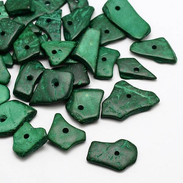 Dyed Chip Coconut Beads