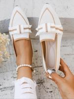 Women's Fashionable Plain Color Ballet Flats, Casual Comfortable Flat Shoes for Daily Wear, Lightweight Breathable Shoes for ...