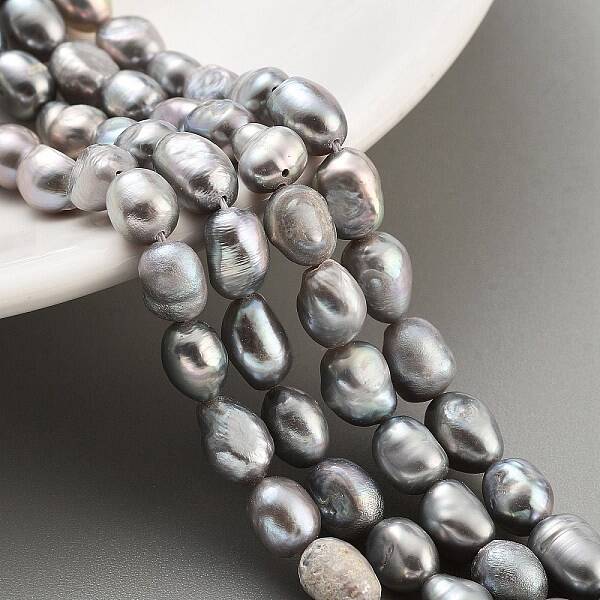 Dyed Natural Cultured Freshwater Pearl Beads Strands