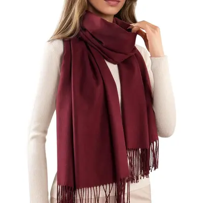 Scarf for Women Winter Pashmina Shawl and Wraps Cashmere Feel Scarves for Evening Dresses Wedding Party