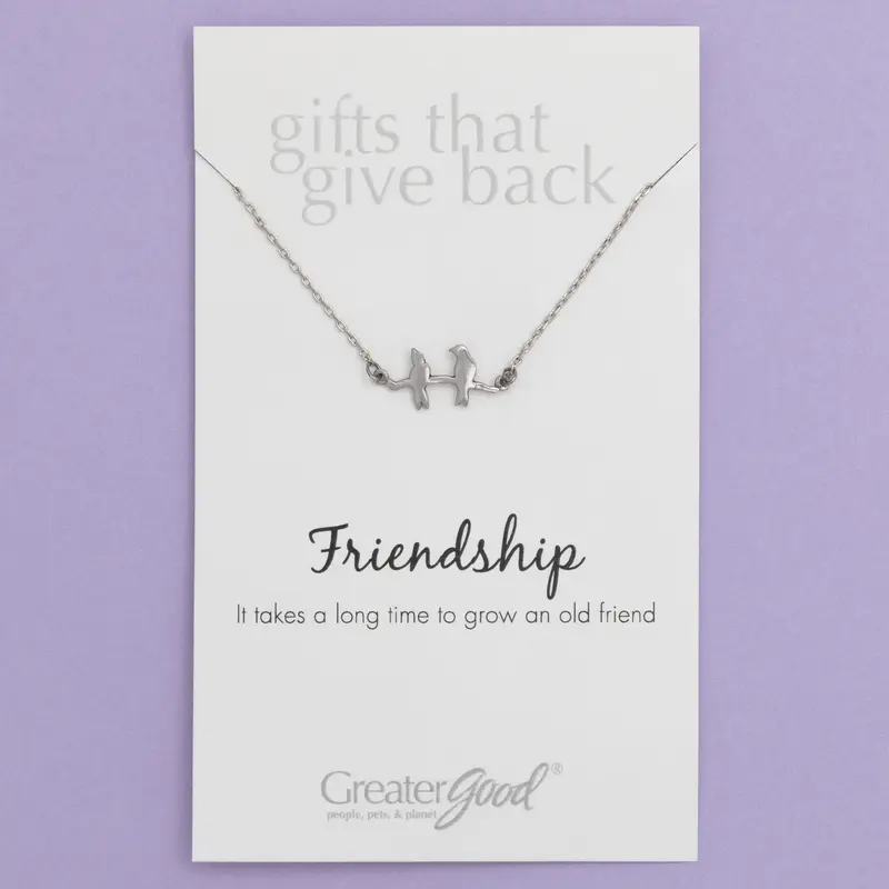 Sisterly Love Necklace - Love Heart
