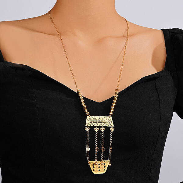 Heart and Geometric Shape Necklaces