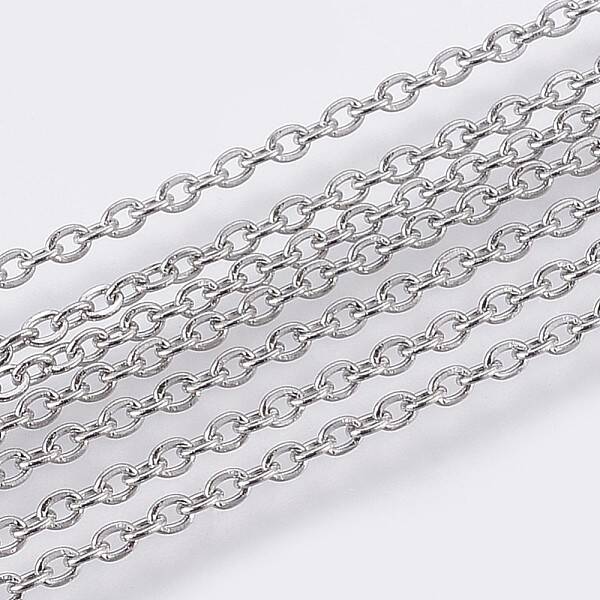 Tarnish Resistant 304 Stainless Steel Cable Chains