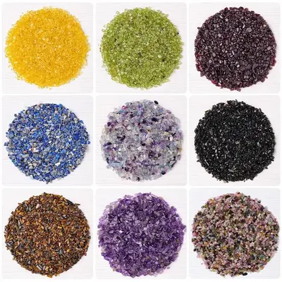 Crystal Chips Wholesale Natural Healing Crystal Gorgeous Stone Gemstone Jewelry Energy Love Girlfriend Boyfriend Souvenir Val...