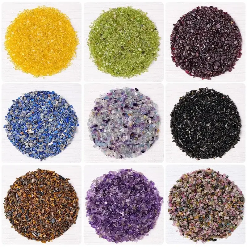 Crystal Chips Wholesale Natural Healing Crystal Gorgeous Stone Gemstone Jewelry Energy Love Girlfriend Boyfriend Souvenir Val...