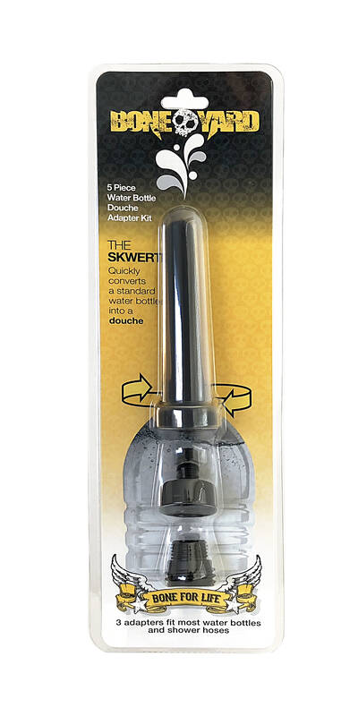 Boneyard the Skwer 5 Pc Water Bottle Douche Adapter Kit