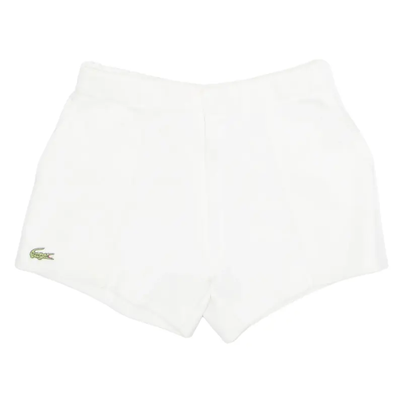 LACOSTE Chemise Girls Casual Shorts Cream 16Y W24