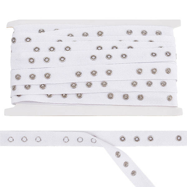 5 Yards 201 Stainless Steel Snap Button Tape
