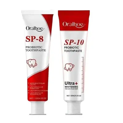 SP-8/SP-10 Toothpaste for Oral Health Management, Fresh Breath, Alcohol-Free, Convenient Single Item Pack Type