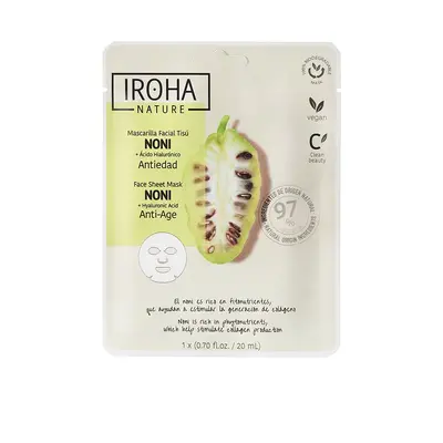 Iroha Nature Nature Noni Mask Hyaluronic Acid