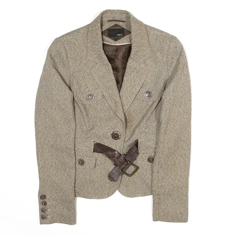 NEXT Blazer Jacket Beige Womens XS