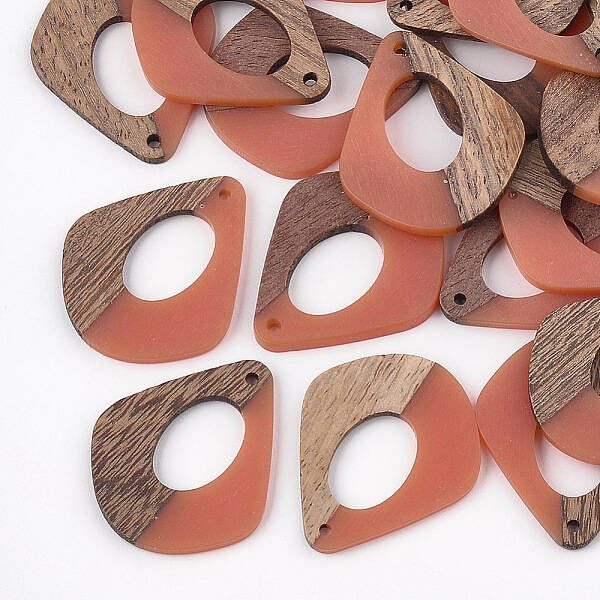 Resin & Wood Pendants