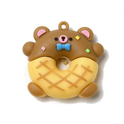 Donut PVC Plastic Cartoon Pendants