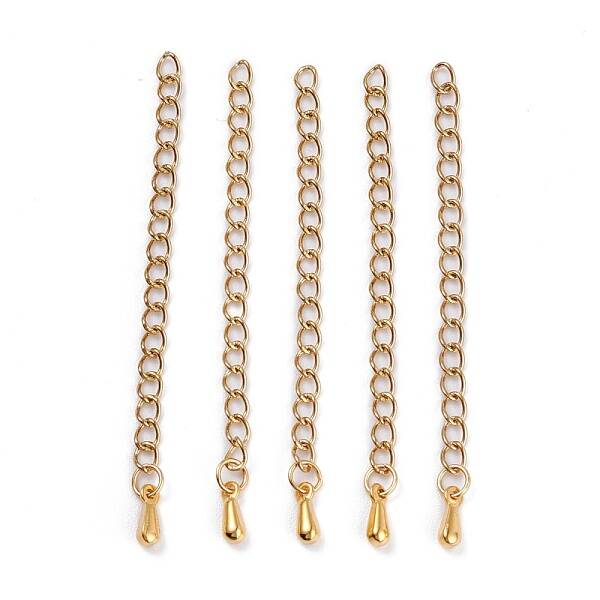 PVD Vacuum Plating 304 Stainless Steel Chain Extender